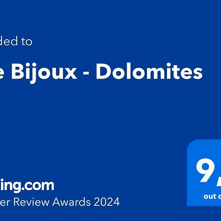 شقة The Bijoux - Dolomites أغوردو المظهر الخارجي الصورة